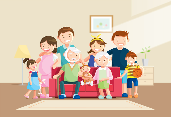 Những bức tranh đẹp nhất về chủ đề gia đình