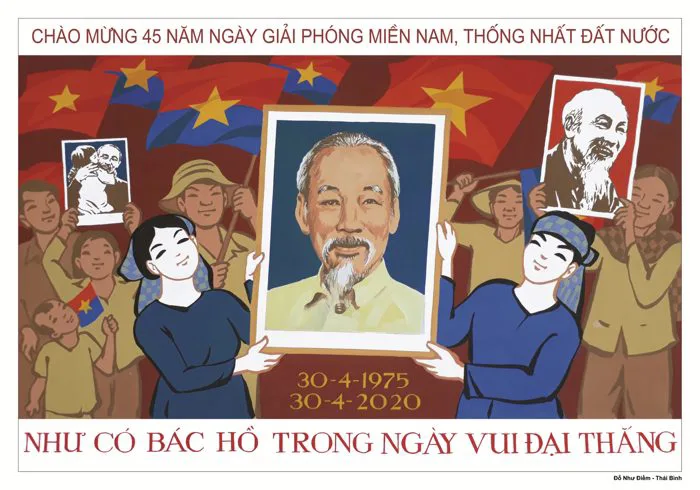Đẩy mạnh trang trí, tuyên truyền, cổ động trực quan kỷ niệm 45 năm Ngày Giải  phóng miền Nam, thống nhất đất nước – Cổng thông tin Sở Văn Hóa Thể Thao