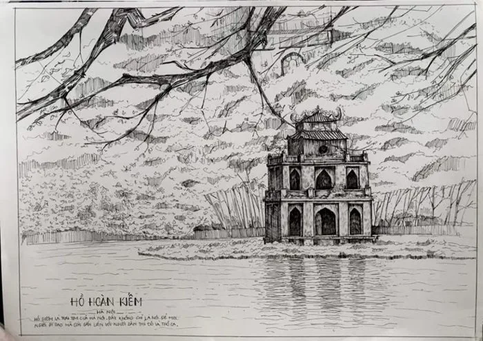 HỒ GƯƠM - CẢNH QUAN VIỆT NAM