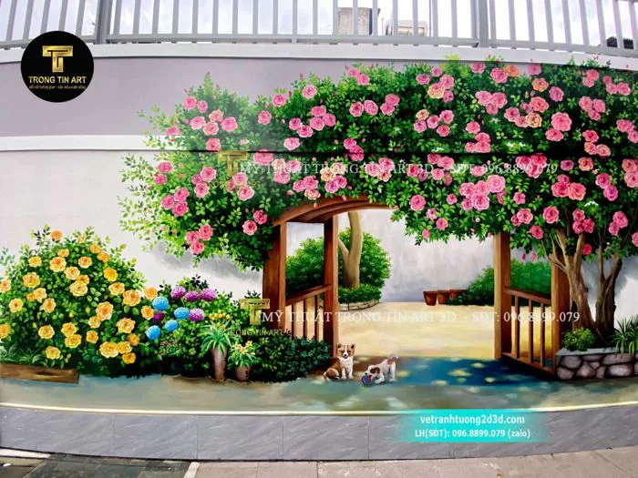 giá vẽ tranh hoa lá Archives - VẼ TRANH TƯỜNG 3D MỸ THUẬT TRỌNG TÍN ART