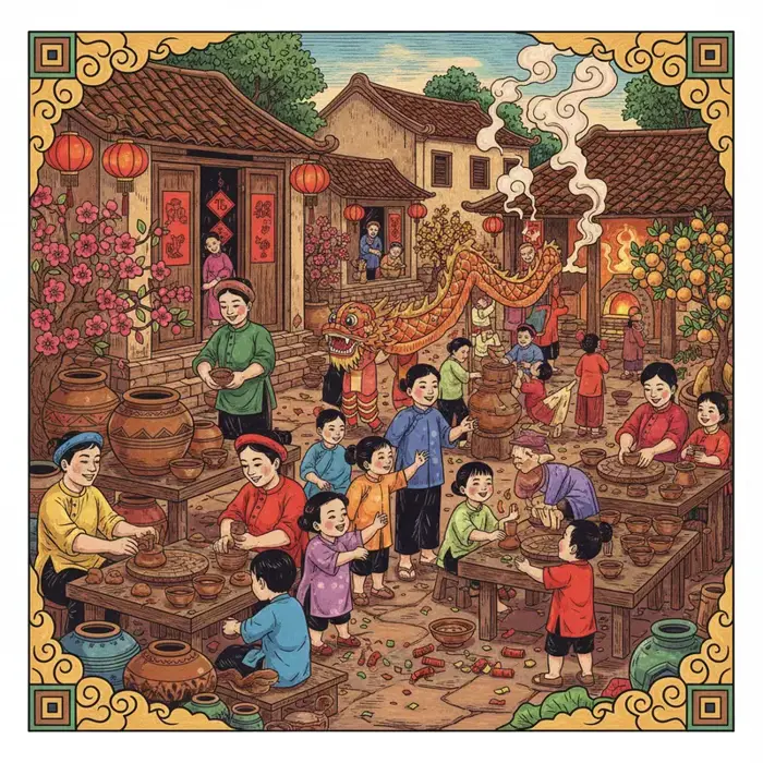 Danh Sách Làng Nghề Truyền Thống Đón Khách Dịp Tết