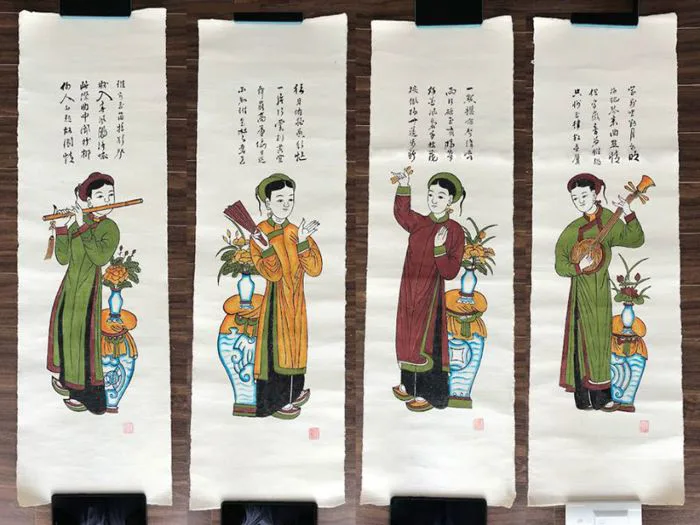 Làng tranh Đông Hồ, nơi truyền thụ nét đẹp văn hóa đặc sắc