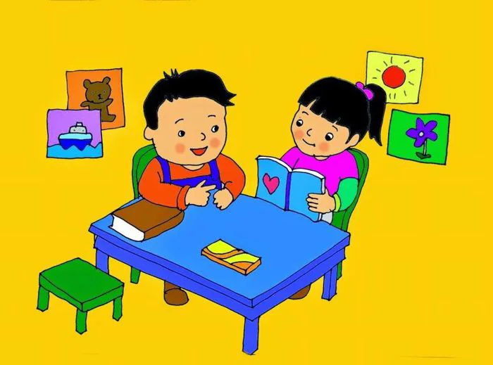 Tổng hợp tranh chủ đề trường mầm non đẹp, hồn nhiên và đầy màu sắc