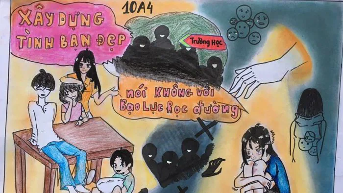 Vẽ tranh phòng chống tệ nạn xã hội | Vẽ tranh thế giới không khói thuốc |  No Smoking #smileart