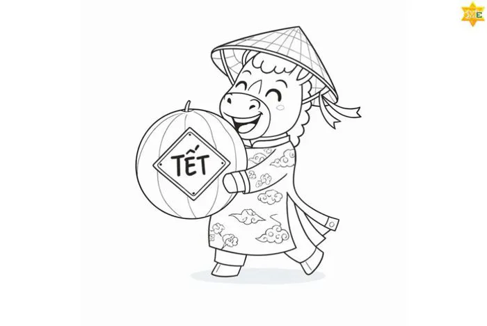 Bộ sưu tập 30+ Mẫu vẽ tranh Tết đơn giản dễ vẽ nhất 2026