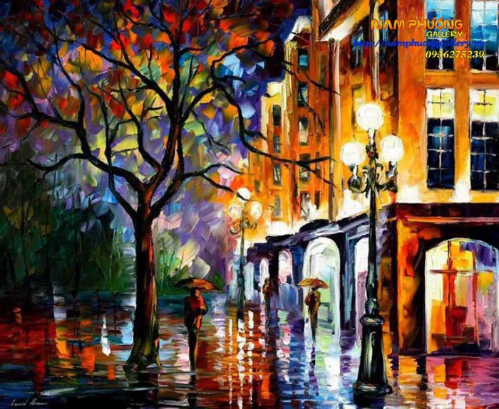 5 Bức Tranh Phong Cảnh Thành Phố Mang Nét đẹp Hiện đại