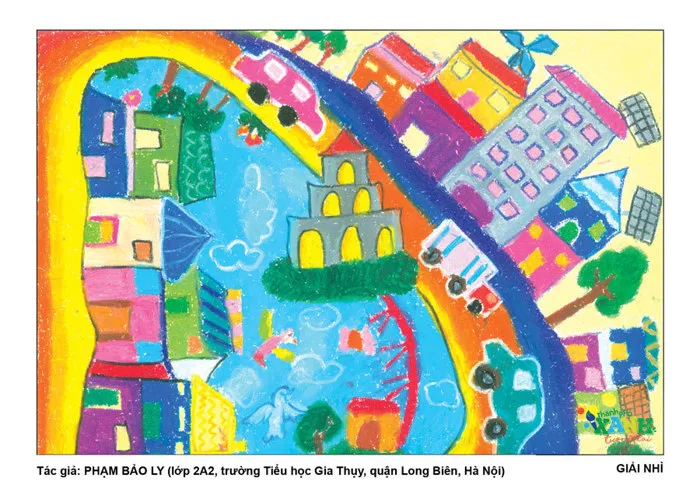 Trao giải cuộc thi vẽ tranh Thành phố xanh tương lai