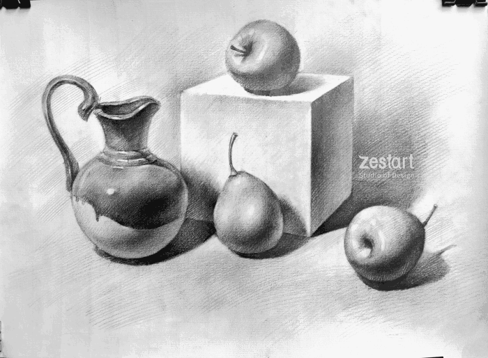 Tranh vẽ tĩnh vật - Zest Art