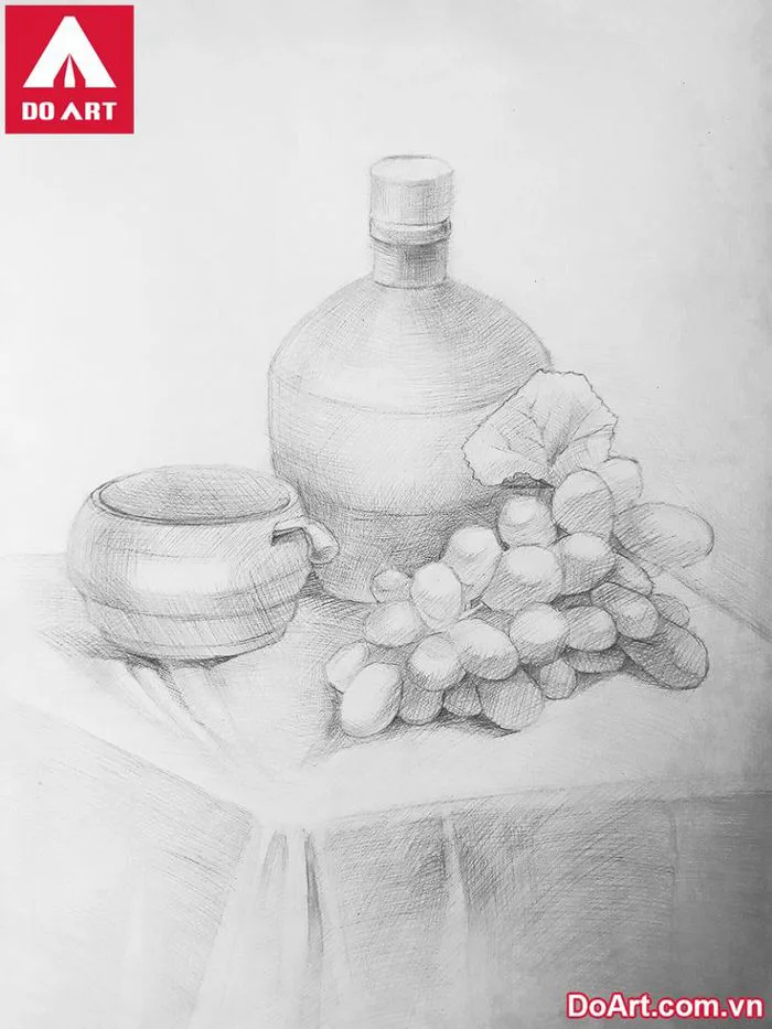 Cách vẽ một bài Tĩnh vật chì