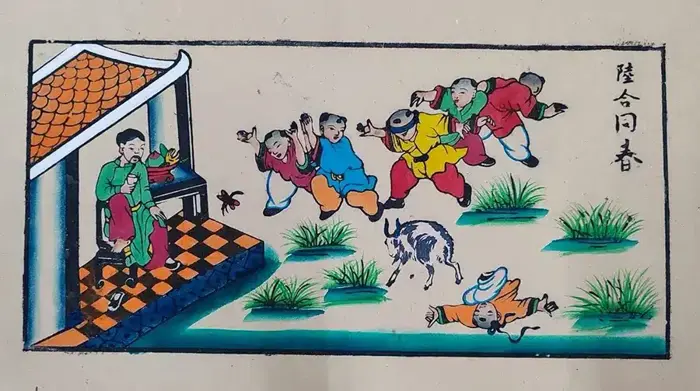 Tranh dân gian Hàng Trống – Nét vẽ của phố cổ, hơi thở của người Hà Nội xưa  - Tre trúc Ngọc Dương