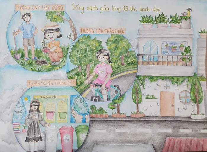 Thông điệp của trẻ em từ những bức tranh vẽ - Trẻ em Việt