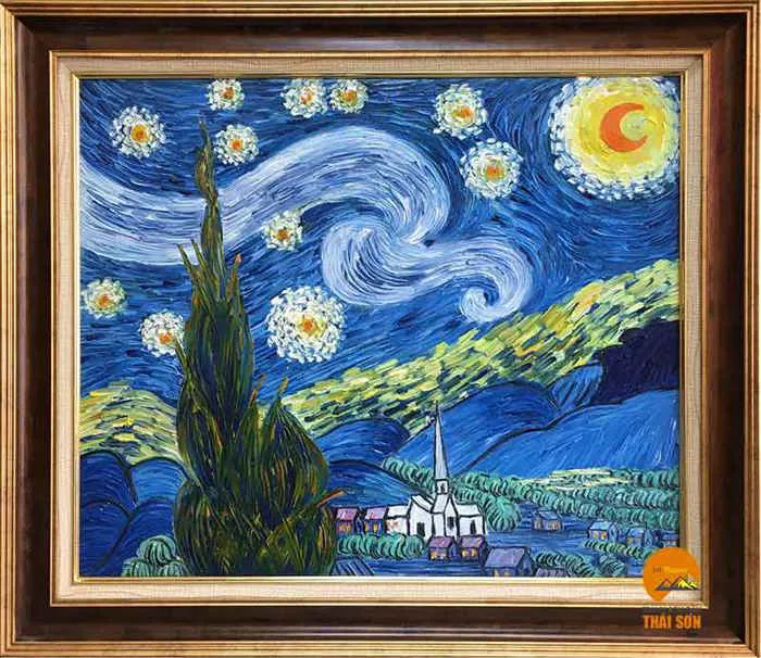 Mẫu tranh trừu tượng của Vangogh được yêu thích nhất