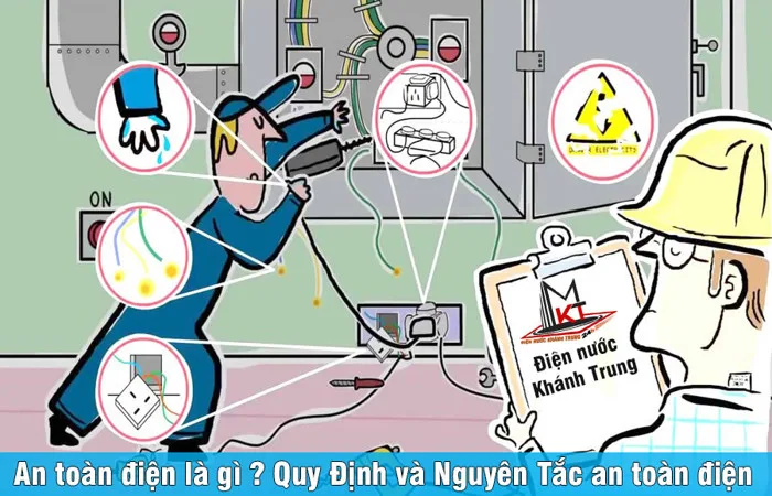 An toàn điện là gì ? Biện Pháp, Quy Định an toàn điện - Thiết bị điện Tân  Việt