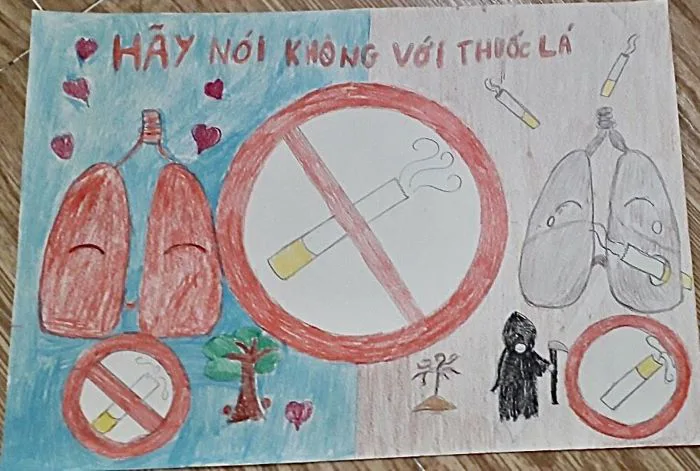 TRƯỜNG TIỂU HỌC NGÔ SĨ KIỆN TỔNG KẾT CUỘC THI VẼ TRANH KÈM KHẨU HIỆU SLOGAN  PHÒNG, CHỐNG TÁC HẠI ...