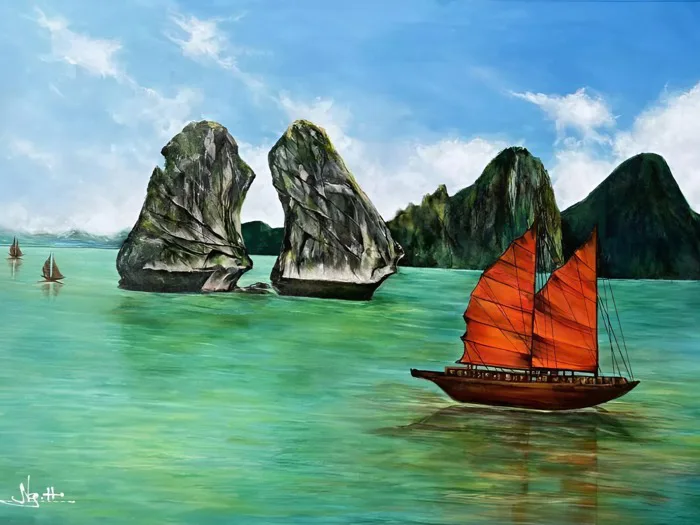 ve-tranh-vinh-ha-long-1