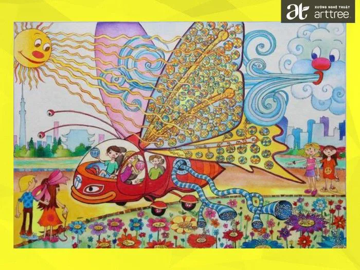 Vẽ tranh ý tưởng trẻ thơ: Hướng dẫn & gợi ý những bức tranh đẹp nhất