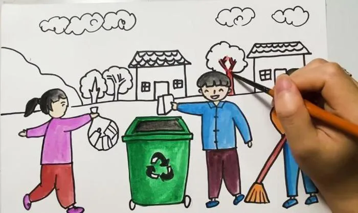 Vẽ tranh ý tưởng trẻ thơ đẹp, sáng tạo và ý nghĩa nhất