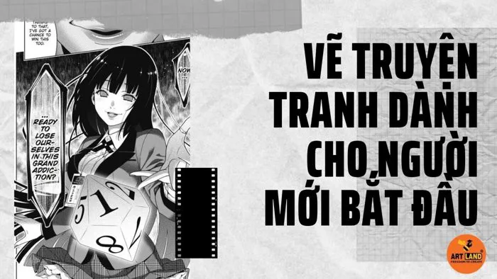 HƯỚNG DẪN CÁCH VẼ TRUYỆN TRANH CHO NGƯỜI MỚI BẮT ĐẦU