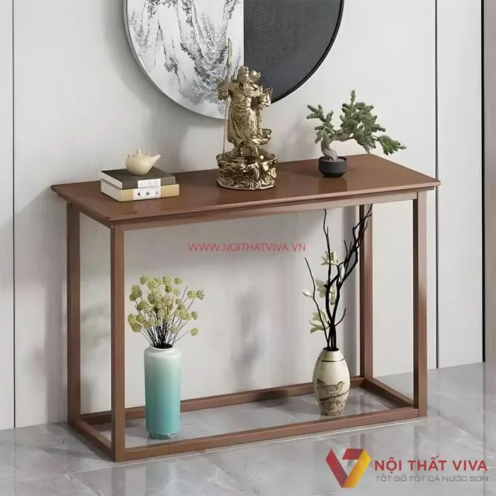 Bàn Decor Phòng Ngủ Chất Liệu Gỗ Tự Nhiên Phong Cách Hiện Đại