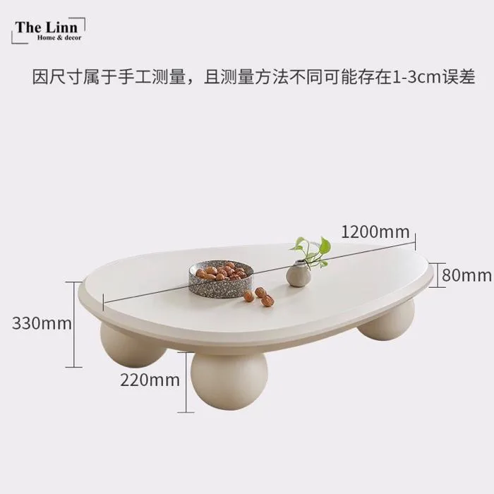 Bàn trà gỗ Oval cao cấp | Oval Table