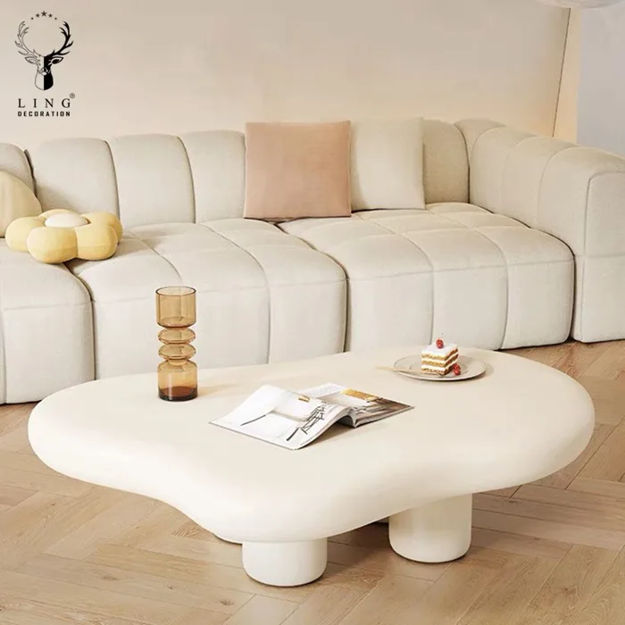 Bàn trà đám mây(LFS41) - Trang trí nội thất cao cấp - Lingdecor.com