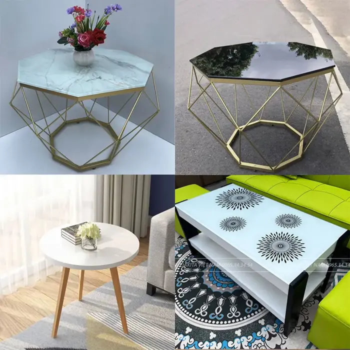 Bàn Sofa Kim Cương Các Loại - Bàn Trà Decor Đẹp Giá Rẻ Hiện Đại - Dakita  Store