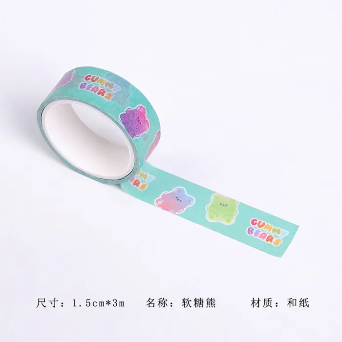 Cuộn Washi Tape Dài 3M (20 Họa Tiết) Cute Decor Sổ Vở Bullet Journal Băng  Keo Dính Peach Home 1k | Shopee Việt Nam