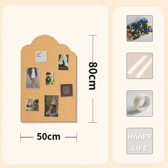 Bảng ghim nỉ tấm dán tường, Bảng ghi chú decor bàn học treo ảnh giấy note  tặng nhiều phụ kiện | Shopee Việt Nam