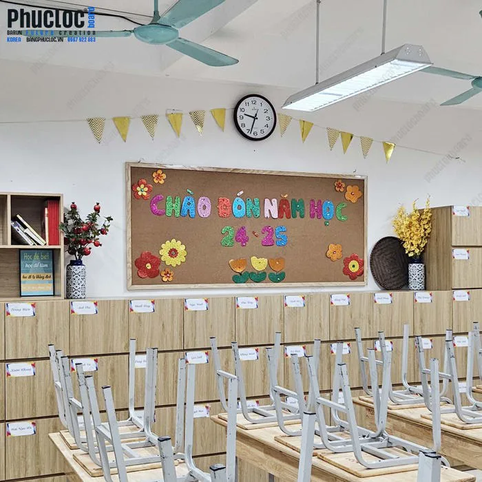 Bảng Ghim Khung Gỗ Cao Cấp - Bảng Phúc Lộc