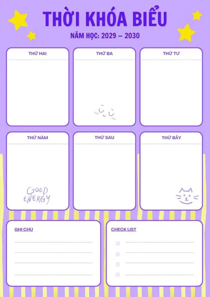 Mẫu bảng kế hoạch đẹp, dễ chỉnh sửa và in miễn phí | Canva
