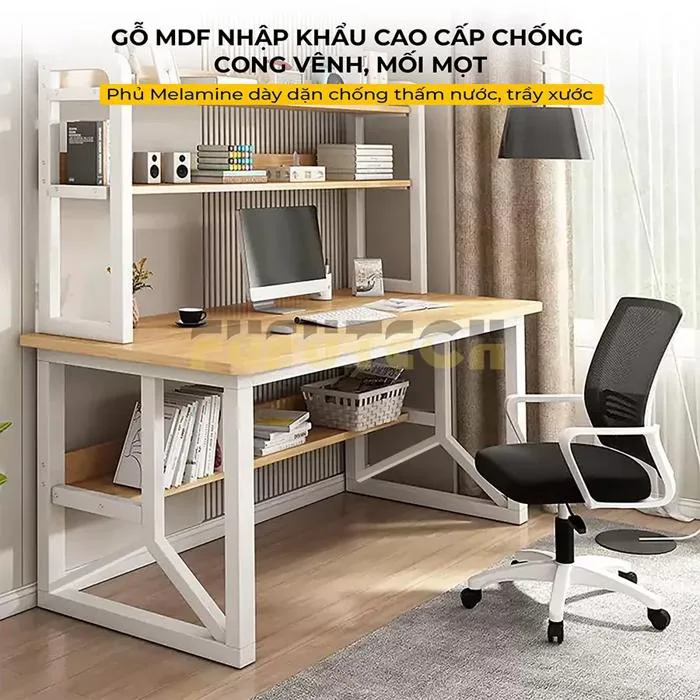 Bàn học có kệ Stu05 Fufutech đang khuyến mãi l Mua ngay