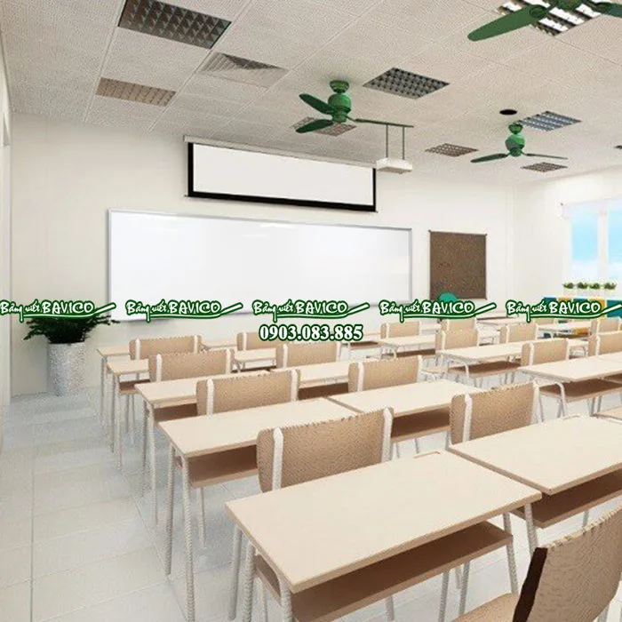 Bảng trắng hít nam châm kích thước lớn từ Hàn Quốc - Bảng Viết Bavico