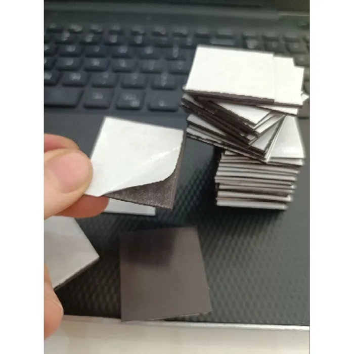 20 miếng nam châm dẻo note công việc ghi chú đính bảng từ dạy học có băng  keo 2 mặt bóc dán