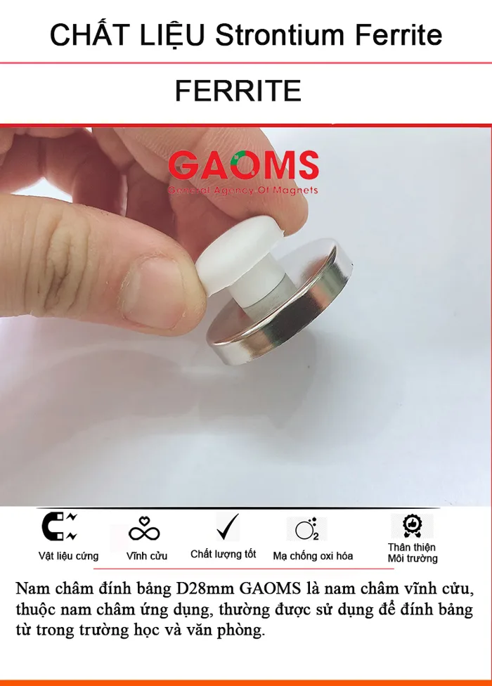 Nam châm đính bảng từ