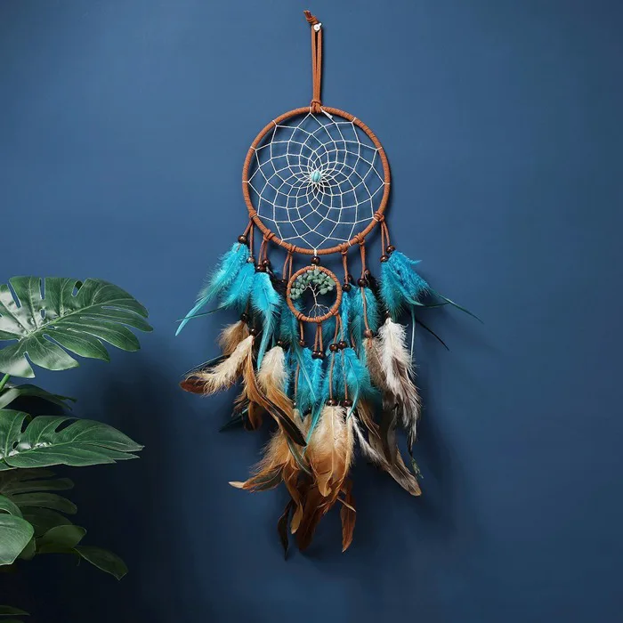 Dreamcatcher Treo Tường Phong Cách Bohemian Độc Đáo Vòng Lưới Bắt Giấc Mơ  Decor Phòng Ngủ