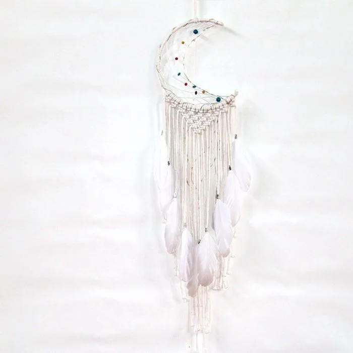 Dreamcatcher mặt trăng khuyết nắm bắt giấc mơ đẹp
