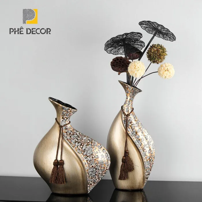 Bình gốm trang trí để bàn độc đáo - TD02