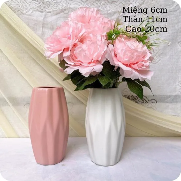 Bình hoa decor ?? Gốm Sứ Bát Tràng ?? bình gốm cắm hoa,Bom mũi tên