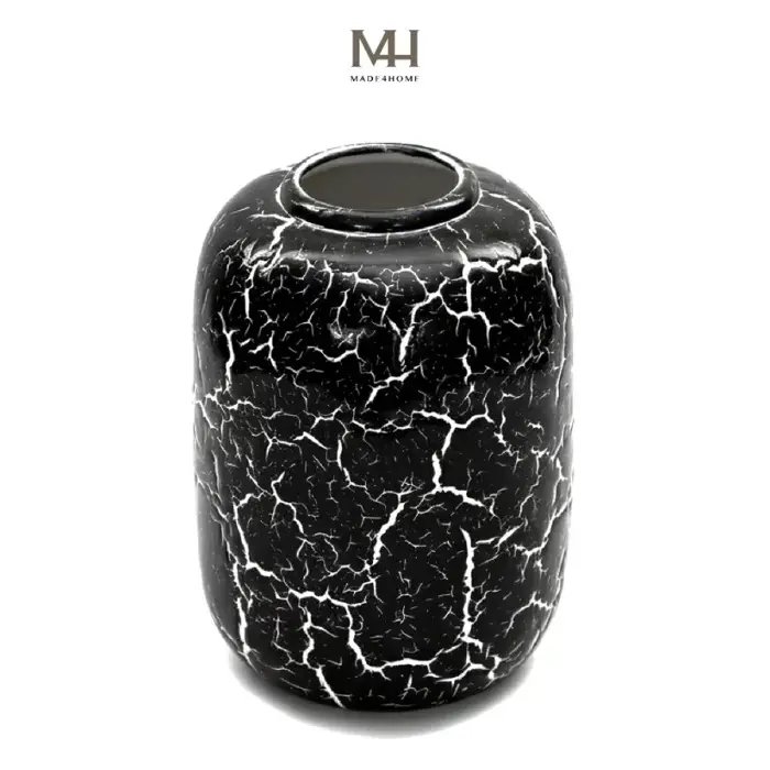 Bình hoa gốm sứ Still trang trí decor họa tiết rạn Made4Home