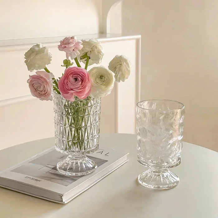 Bình hoa thủy tinh chân đế 24cm – khosithanhhang