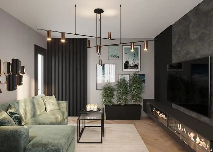 Cách bố trí cây cảnh phòng khách hút tài lộc - Nội thất Mozax