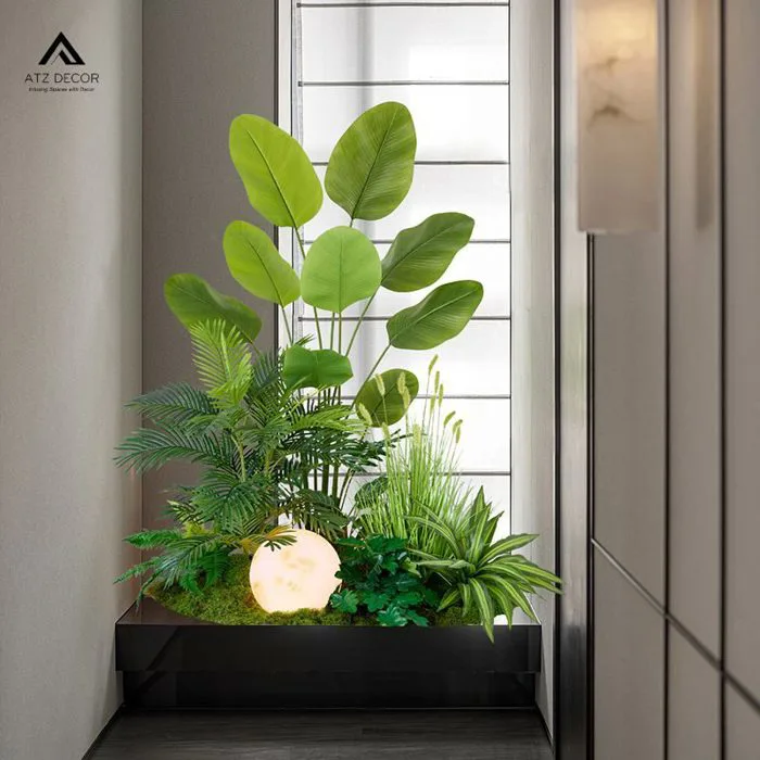 30+ mẫu tiểu cảnh phòng khách đẹp, tinh tế không thể bỏ lỡ
