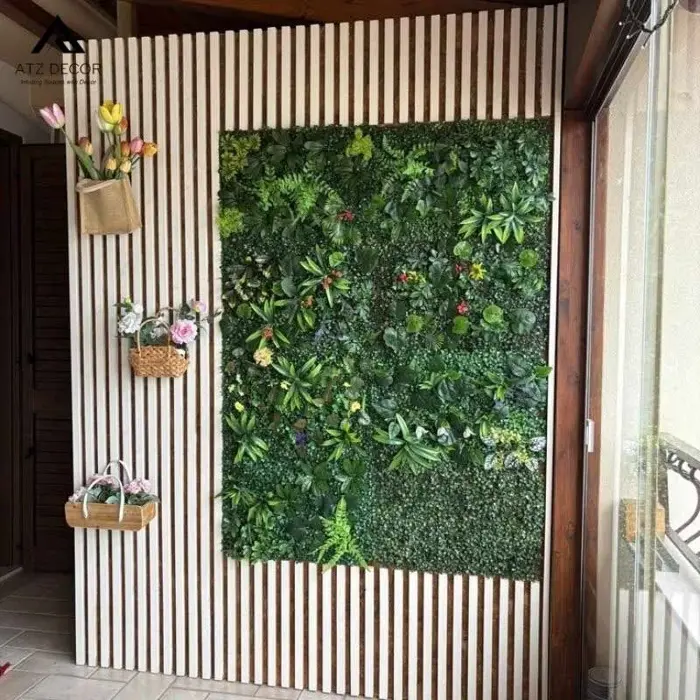 Vách ngăn cây giả decor mọi không gian, đủ mẫu mã đẹp mắt