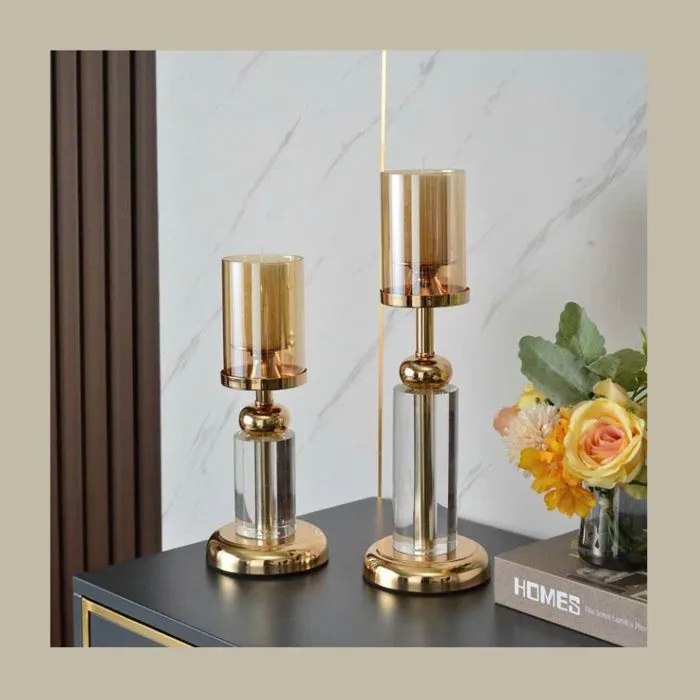 Chân Nến Pha Lê Cao Cấp