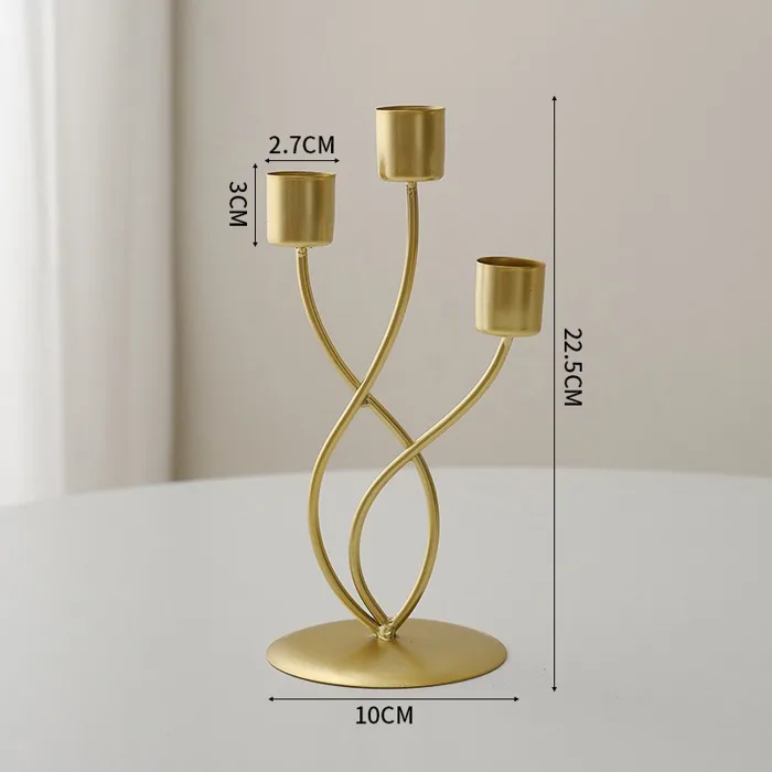 👑 Chân Nến Simple Decor Nhiều Mẫu, Đế Đựng Nến Kim Loại Trang Trí Bàn  Tiệc, Nhà Hàng Khách Sạn