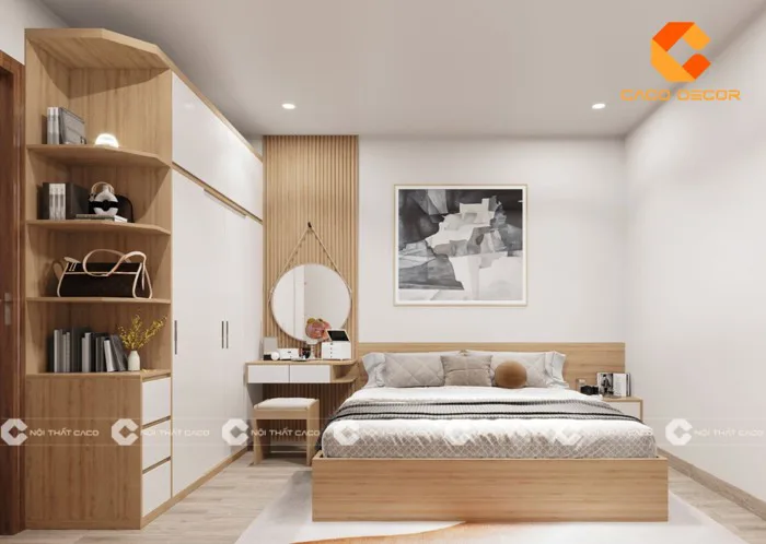 Chi phí thiết kế phòng ngủ nhỏ 6m2 cho vợ chồng bao nhiêu?