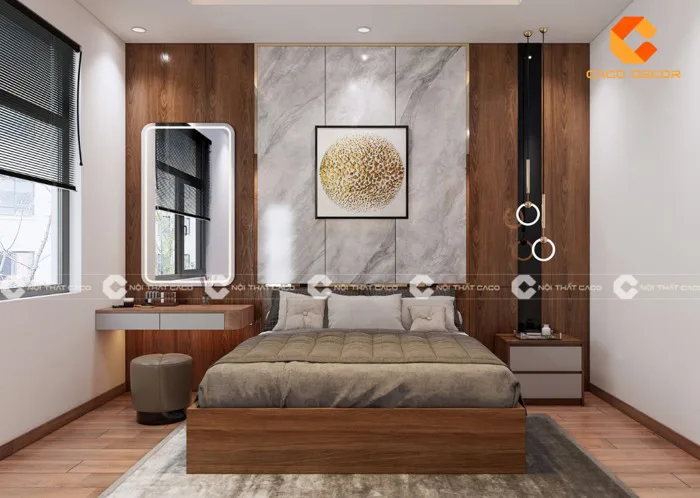 Chi phí thiết kế phòng ngủ nhỏ 6m2 cho vợ chồng bao nhiêu?