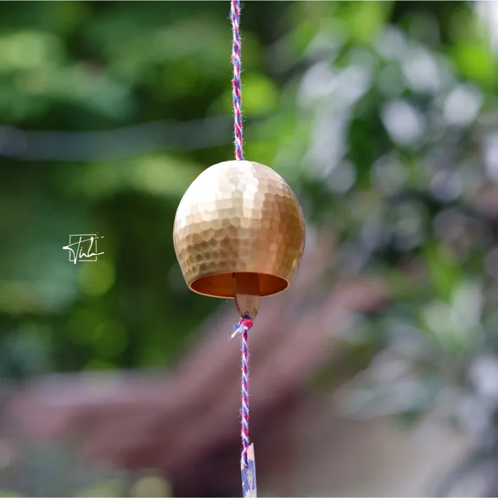 Chuông gió đồng thủ công phong cách Nhật Bản
