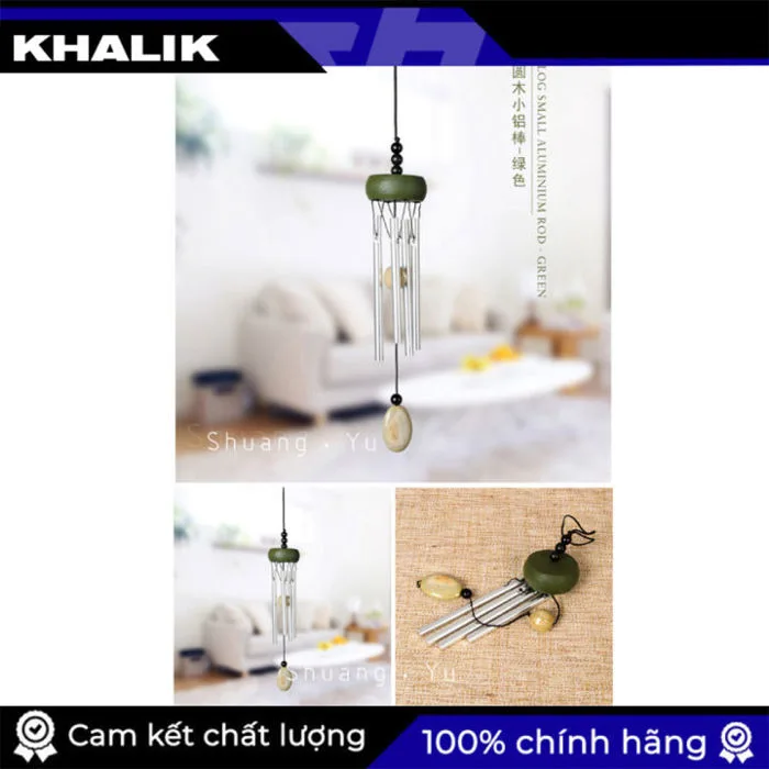 Chuông gió phong thủy ống kim loại âm thanh vang cực hay trang trí decor  nhà cửa | Lazada Việt Nam