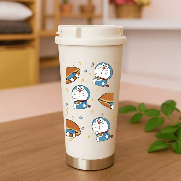 Bình Giữ Nhiệt Decor Cute 400–530ml | Hộp Quà Tặng Gói Sẵn Full Phụ Kiện  |Tặng Bạn Gái, Cô giáo